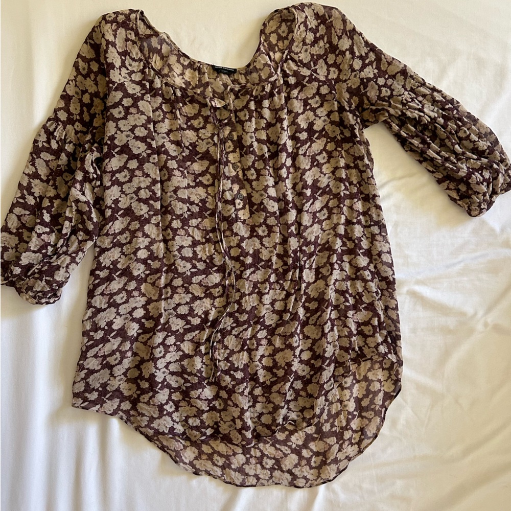 Floral Long Sleeve Blouse
